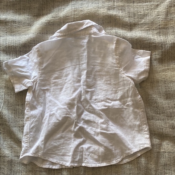 🧸Old Navy White Button Down Shirt - Picture 4 of 6